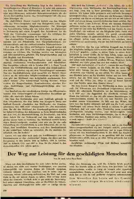 Vorschauseite 4: 10 Jahre Deutsche Schwesterngemeinschaft
