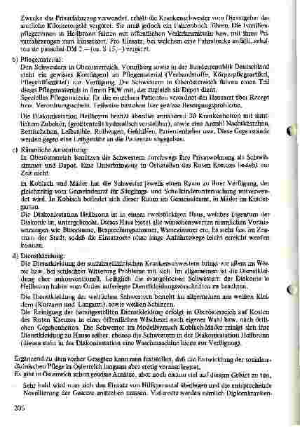 Vorschauseite 4: Bericht über das Praktikum im sozialmedizinischen Pflegedienst