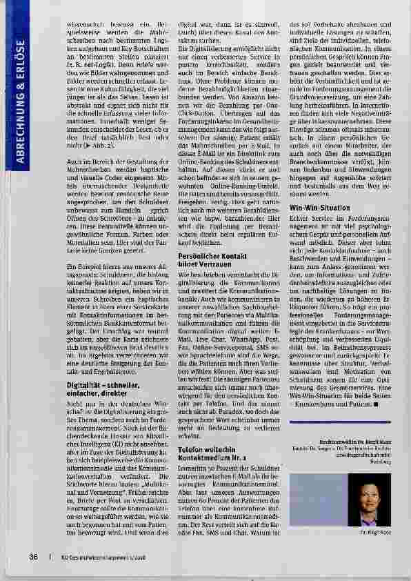 Vorschauseite 3: Modernes Forderungsmanagement als Uquiditätsturbo