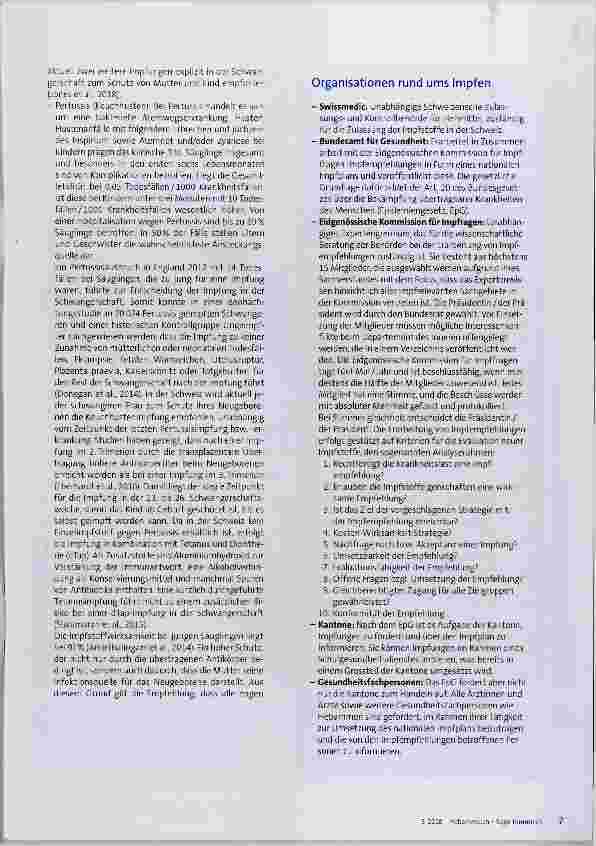 Vorschauseite 4: Schwangerschaft und Impfen ein Widerspruch?