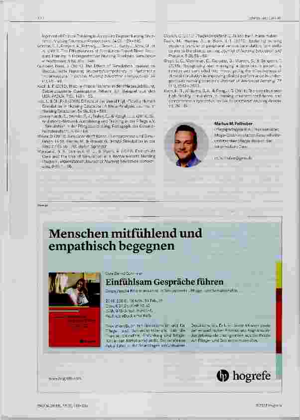 Vorschauseite 4: Simulation in der Pflegeausbildung