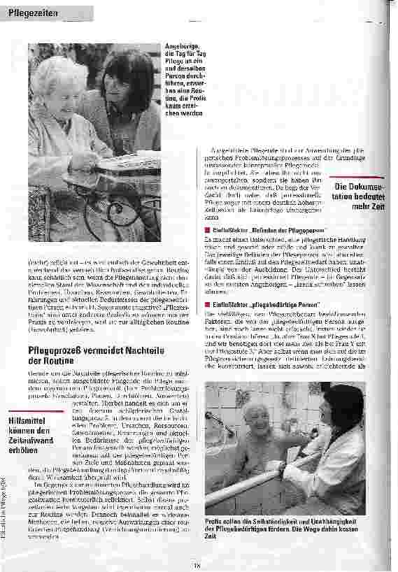Vorschauseite 3: Pflegen Profis schneller? Überlegungen zum Zeitaufwand der Pflege nach SGB XI durch professionelle Pflegekräfte