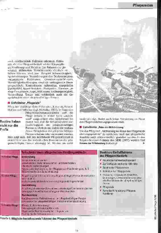 Vorschauseite 4: Pflegen Profis schneller? Überlegungen zum Zeitaufwand der Pflege nach SGB XI durch professionelle Pflegekräfte