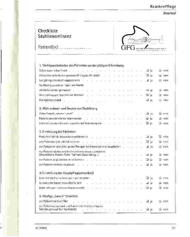 Vorschauseite 3: Stuhlinkontinenz beim geriatrischen Patienten
