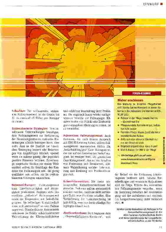 Vorschauseite 2: Damit Fallmanagement nicht verpufft