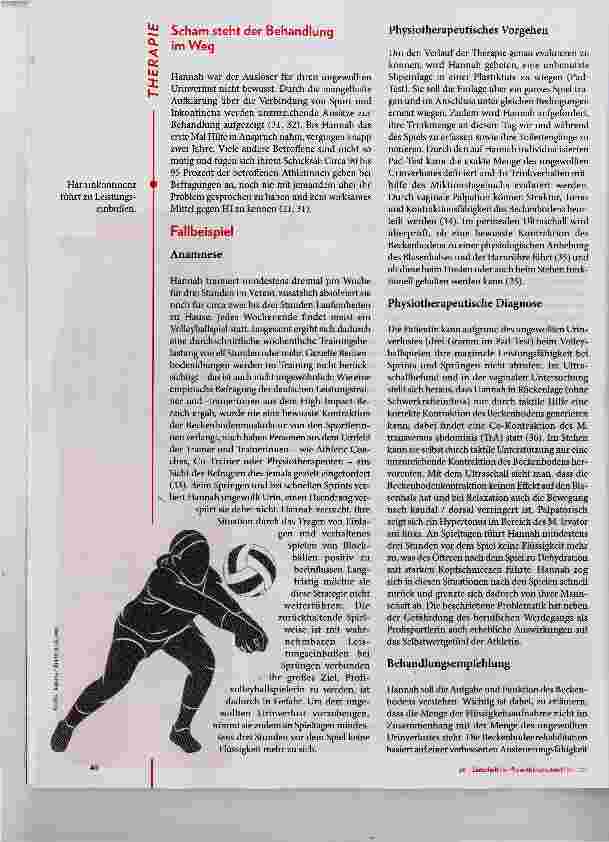 Vorschauseite 3: Harninkontinenz bei Leistungssportlerinnen