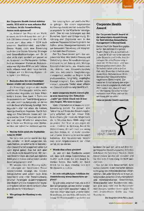 Vorschauseite 2: Gesundheit managen