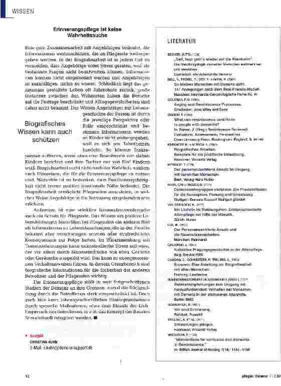 Vorschauseite 5: In Erinnerungen schwelgen