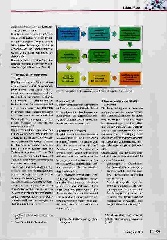 Vorschauseite 2: Case Management und der Rahmenvertrag Entlassmanagement