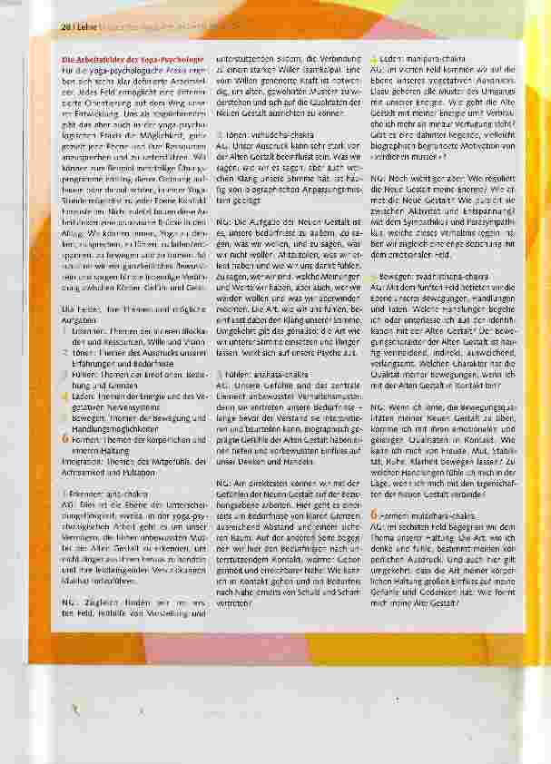 Vorschauseite 3: Das Chakren-Modell in der Yoga-Psychologie