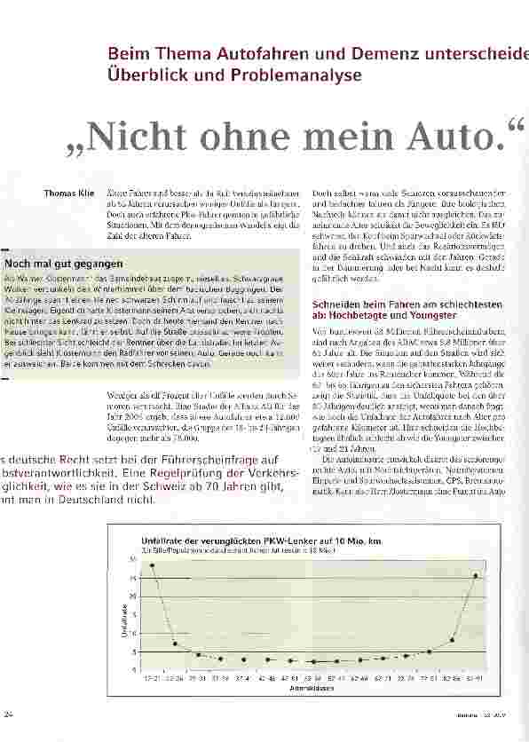Vorschauseite 1: Nicht ohne mein Auto