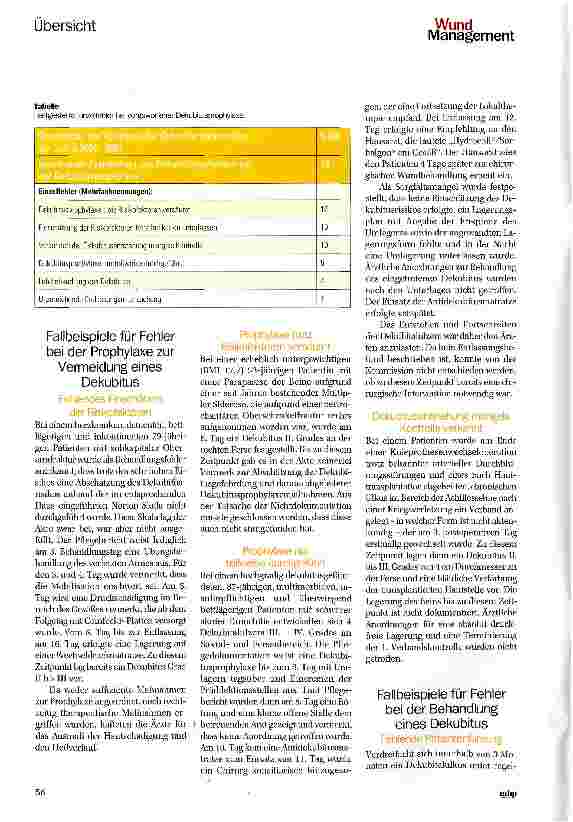 Vorschauseite 3: Sorgfaltsmangel bei der Dekubitusprophylaxe