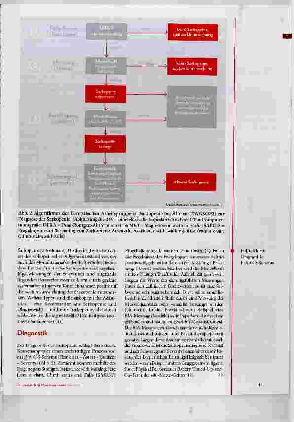 Vorschauseite 2: Sarkopenie im Alter