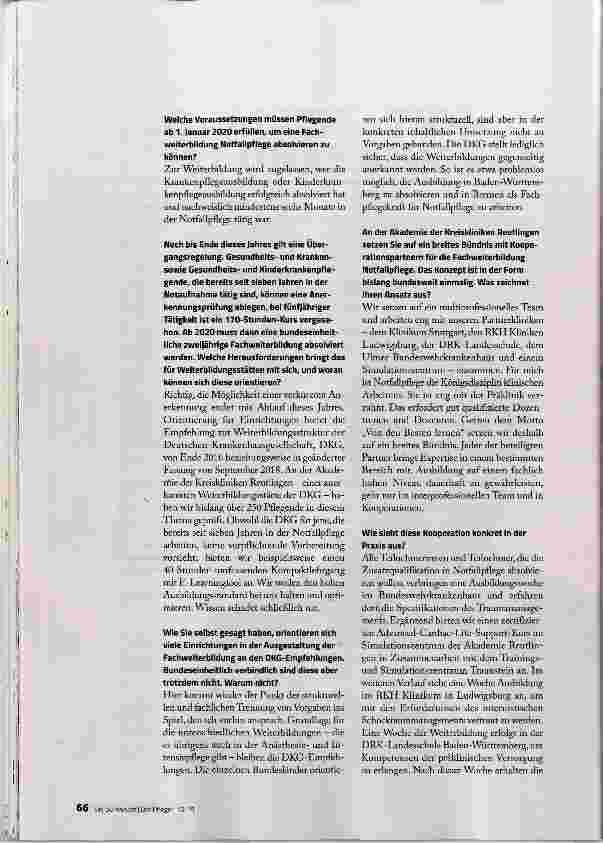 Vorschauseite 3: QUALIFIKATION IST UNABDINGBAR