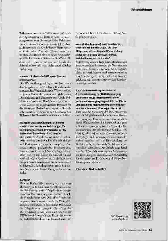 Vorschauseite 4: QUALIFIKATION IST UNABDINGBAR