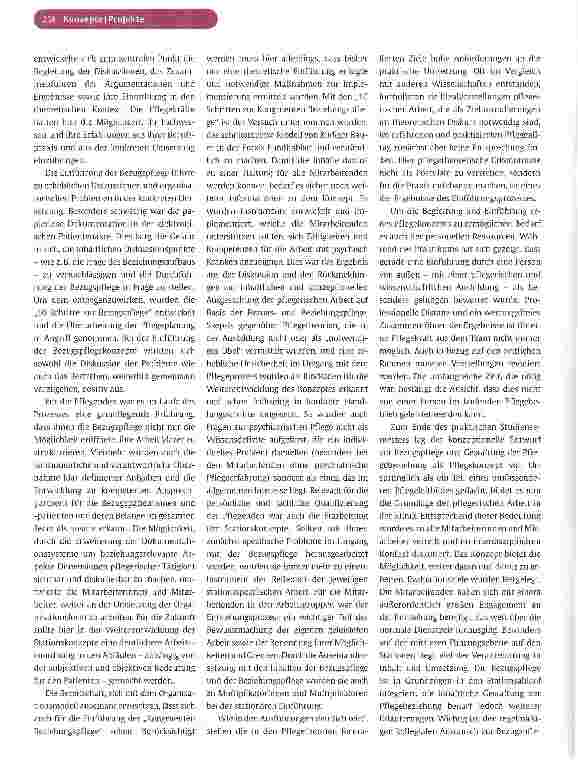 Vorschauseite 6: Klinikweite Implementierung der „Kongruenten Beziehungspflege und der „Bezugspflege auf pflegewissenschaftlicher Grundlage