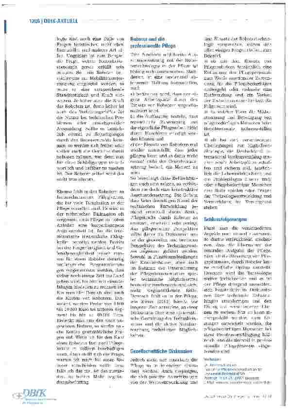 Vorschauseite 3: Können Roboter pflegen?