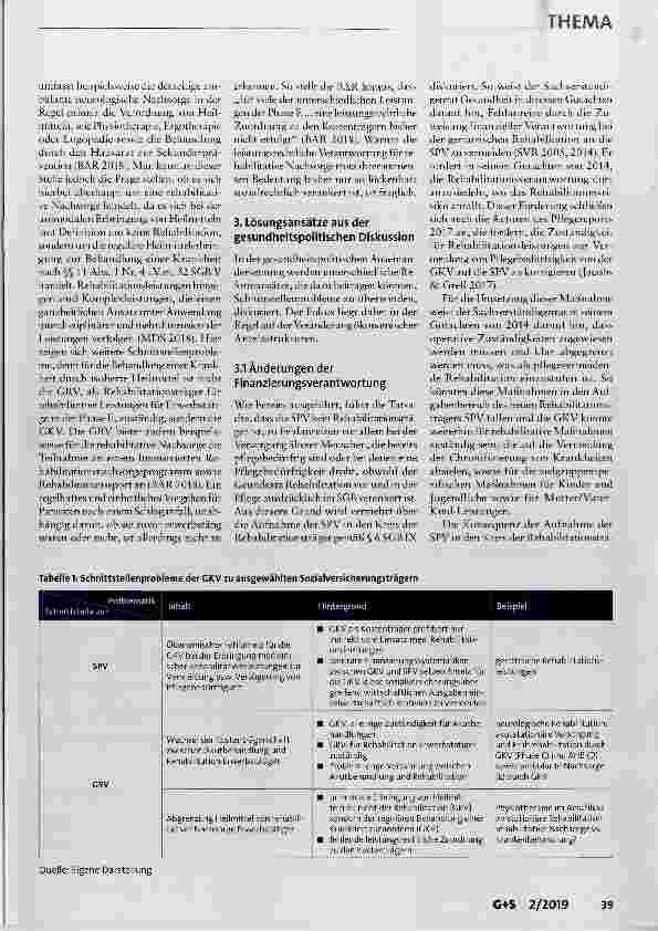 Vorschauseite 4: Schnittstellenprobleme und Lösungsansätze in der medizinischen Rehabilitation