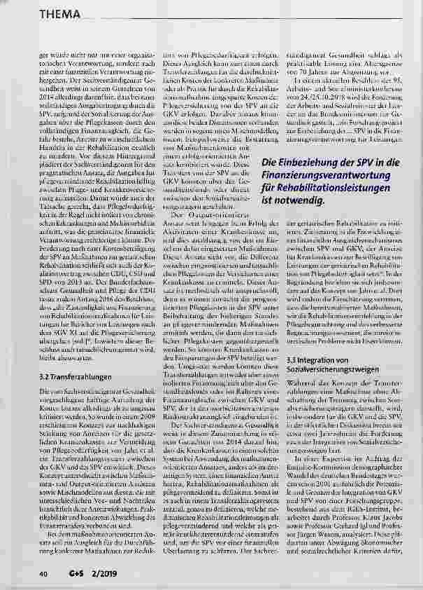 Vorschauseite 5: Schnittstellenprobleme und Lösungsansätze in der medizinischen Rehabilitation