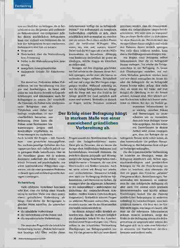 Vorschauseite 2: Ein Unfall. Und wie ist wirklich passiert?