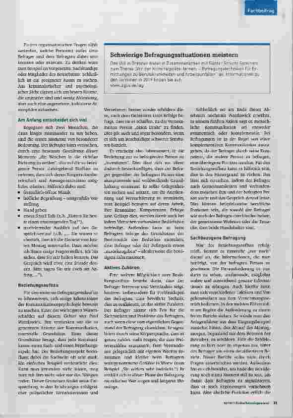 Vorschauseite 3: Ein Unfall. Und wie ist wirklich passiert?