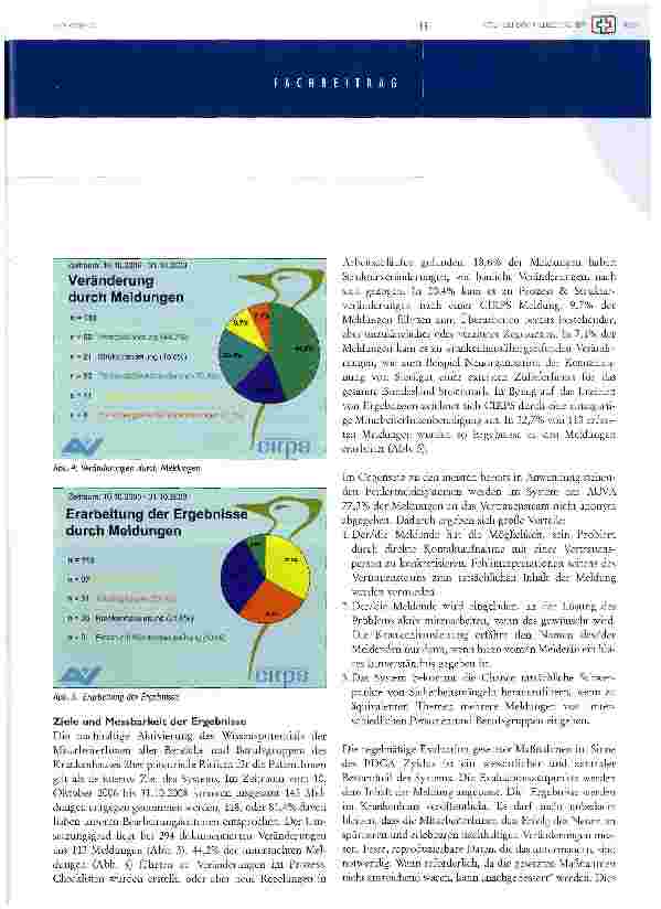 Vorschauseite 4: das fehlermeldeund präventionssystem „cirps