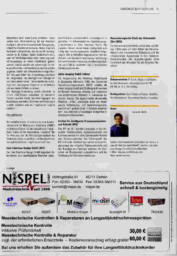 Vorschauseite 6: Augmented Reality im Operationssaal