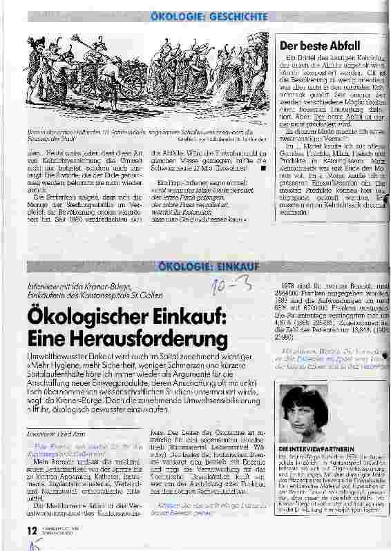 Vorschauseite 2: Streiflichter in die Geschichte des Abfalls Die Luft im alten Rom stank bestialisch