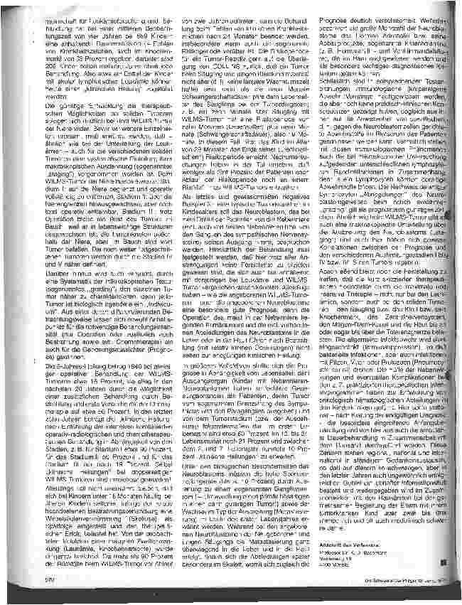 Vorschauseite 3: Krebserkrankungen beim Säugling, Kleinund Schulkinder