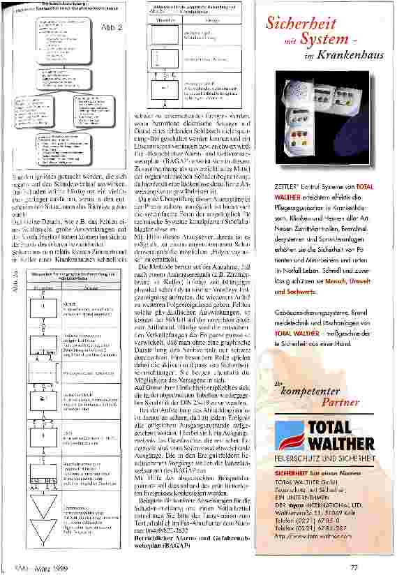 Vorschauseite 2: Brandschutz - eine Frage der Organisation Schadensbegrenzung durch klare Vorgaben