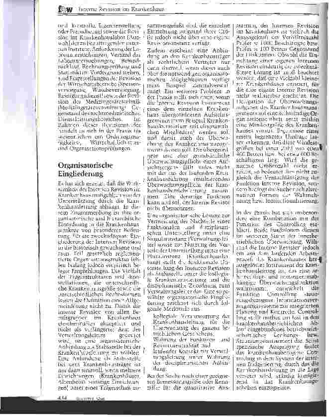 Vorschauseite 4: Interne Revision im Krankenhaus Einrichtung und Ausgestaltung