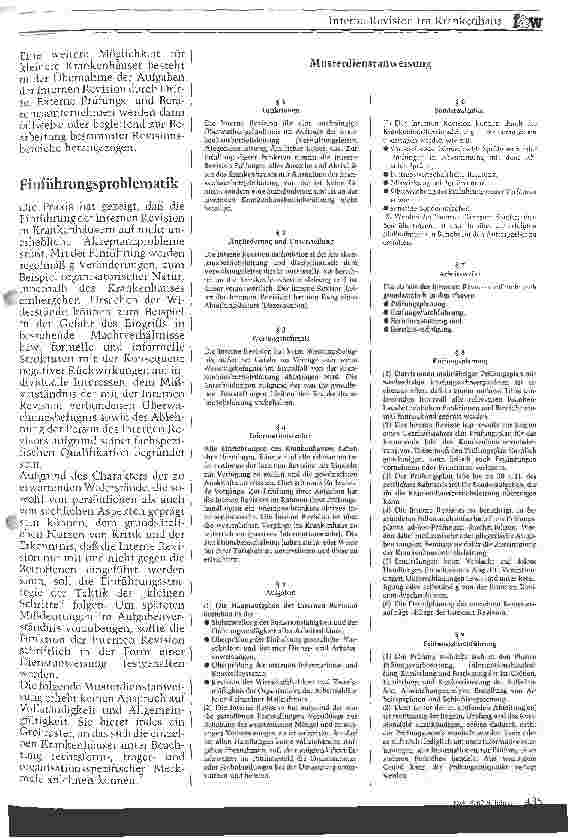 Vorschauseite 5: Interne Revision im Krankenhaus Einrichtung und Ausgestaltung