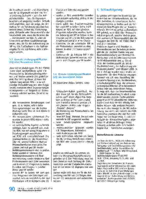 Vorschauseite 4: „Leitlinie für die Validierung und Routineüberwachung von thermischen Reinigungsund Desinfektionsprozessen für Medizinprodukte und zu Grundsätzen der Geräteauswahl als Teil der Qu…