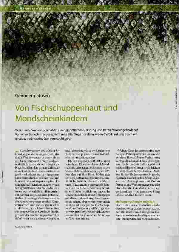 Vorschauseite 1: Von Fischschuppenhaut und Mondscheinkindern