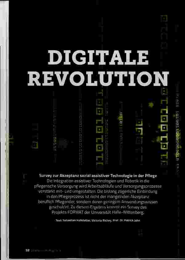 Vorschauseite 1: DIGITALE REVOLUTION