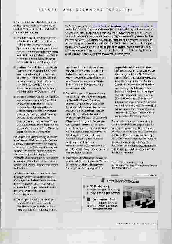 Vorschauseite 3: Von der Modellphase nach zwei Jahren zum Modell für Deutschland?