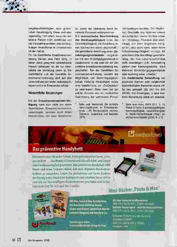 Vorschauseite 2: Das neue Erwachsenenschutzrecht in Österreich