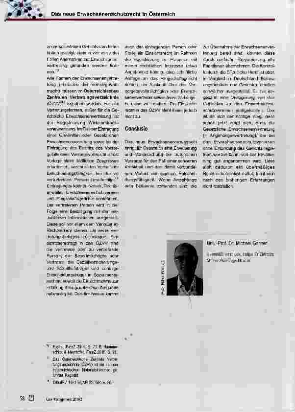 Vorschauseite 4: Das neue Erwachsenenschutzrecht in Österreich