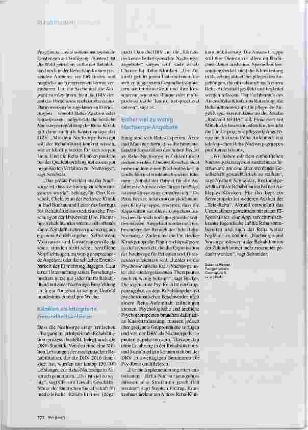 Vorschauseite 3: Das Danach wird wichtiger