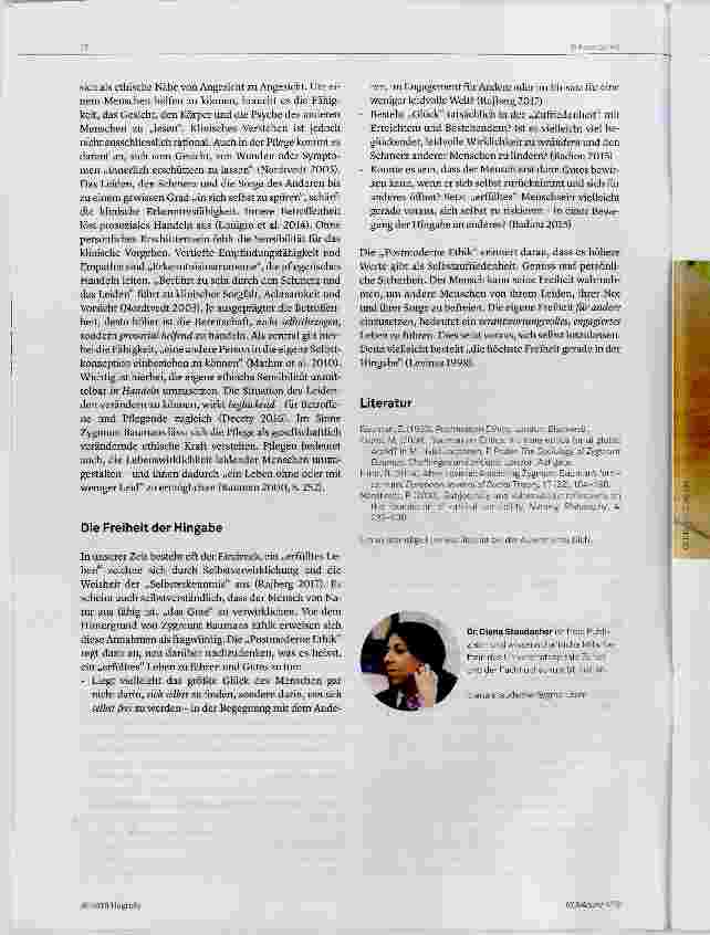Vorschauseite 4: Ethik mit menschlichem Gesicht
