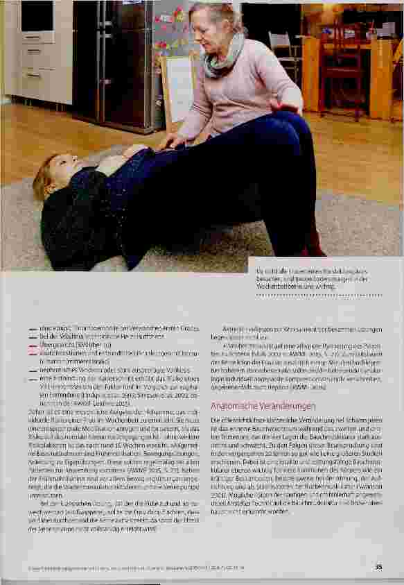 Vorschauseite 2: Rückbildungsgymnastik und Evidenz, Teil 1 Viel hilft viel