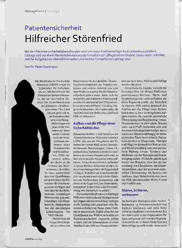 Vorschauseite 1: Hilfreicher Störenfried