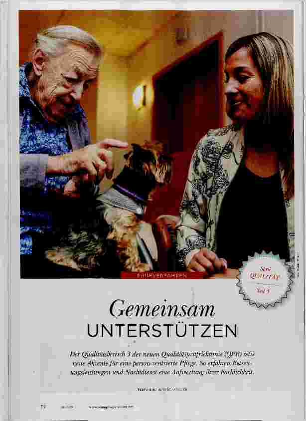 Vorschauseite 1: Gemeinsam UNTERSTÜTZEN