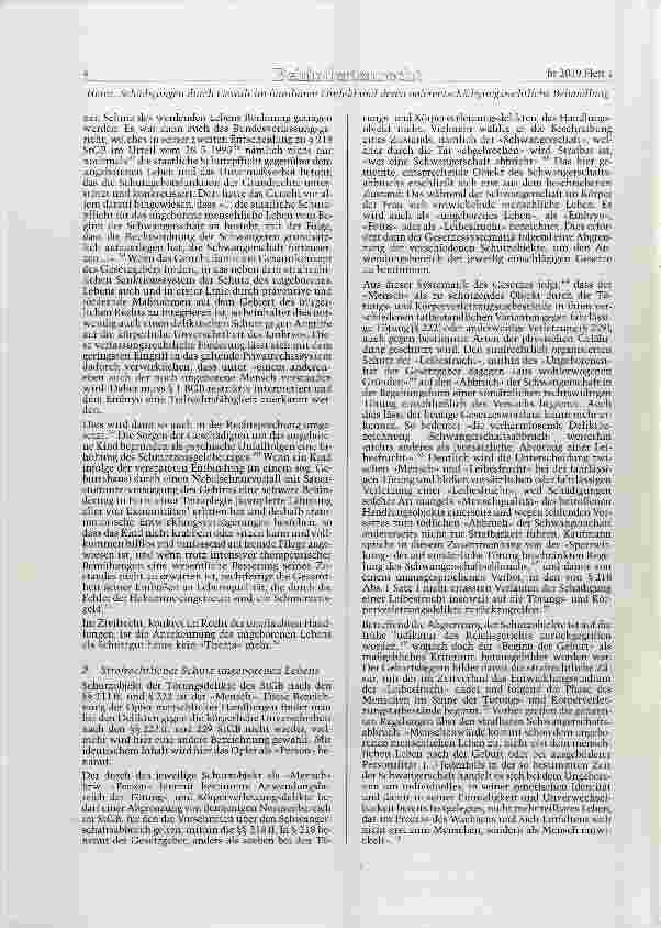 Vorschauseite 2: Schädigungen durch Gewalt im familiären Umfeld und deren opferentschädigungsrechtliche Behandlung durch die Sozialgerichtsbarkeit Teil II