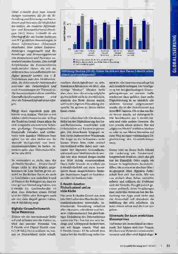 Vorschauseite 2: E-Health: Von den Nachbarn lernen