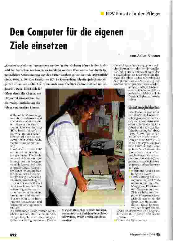 Vorschauseite 1: Den Computer für die eigenen Ziele einsetzen