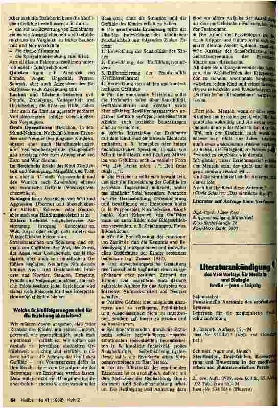 Vorschauseite 4: Zum Differenzierungsgrad und zur Äußerung von Gefühlen bei Krippenkindern