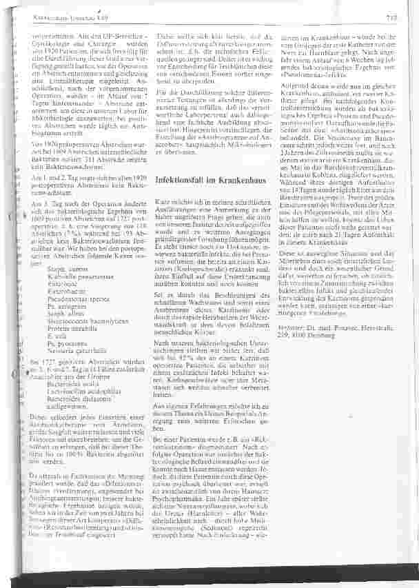 Vorschauseite 4: Flächendesinfektion im Krankenhaus und in der Praxis (notwendig oder überflüssig)