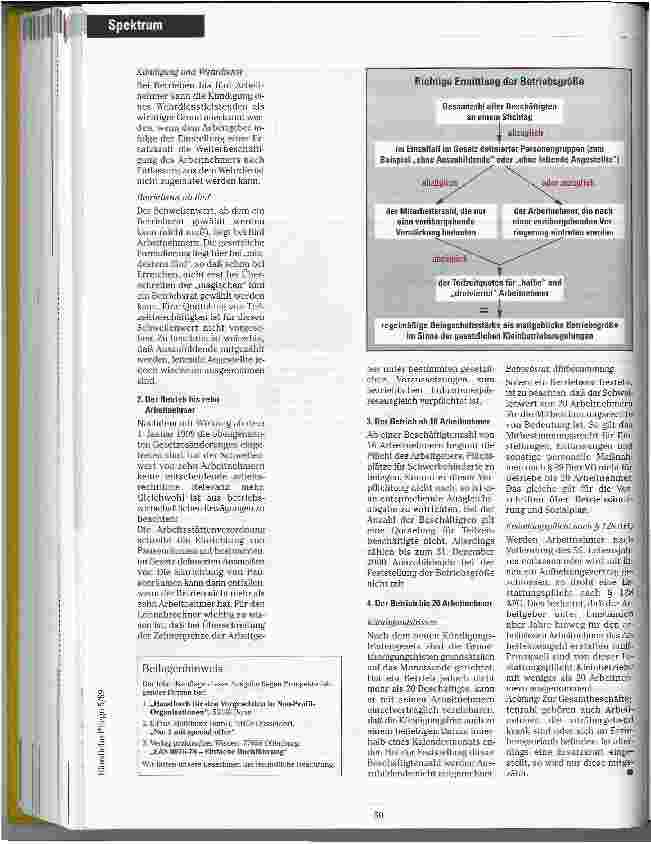 Vorschauseite 2: Mit der Größe wachsen die Pflichten Kleinbetriebe im Wechselbad des Gesetzgebers