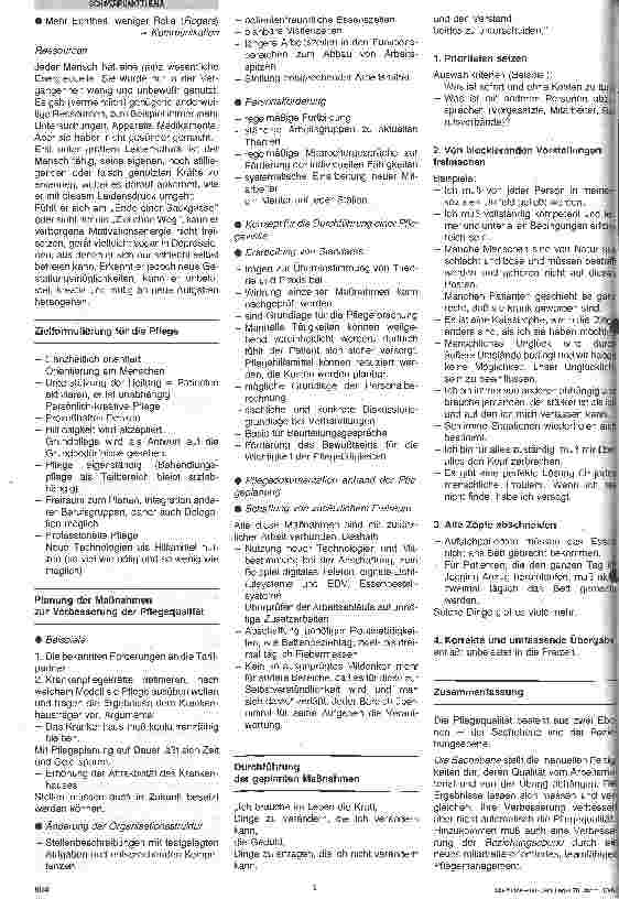 Vorschauseite 4: Verbesserung der Pflegequalität bei zunehmender Belastung noch möglich?